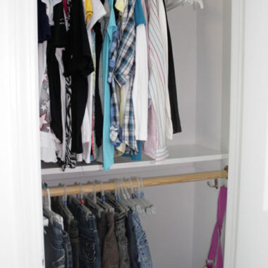 closet after